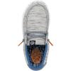 imageHey Dude Boys Wally Youth Jersey ShoesLight Grey