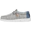 imageHey Dude Boys Wally Youth Jersey ShoesLight Grey