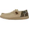 imageHey Dude Wally Funk Mossy Oak Original Bottomland Loafers for Men  Ripstop Upper  RoundToe SilhouetteCamo