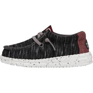 imageHey Dude Boys Wally Youth Jersey ShoesBlack