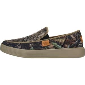imageHey Dude Mens Sunapee Mossy Oak Country DNA Camo  Mens Shoes  Mens Slip On Sneakers  Comfortable ampamp LightWeightOlive