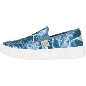imageHey Dude Mens Sunapee Mossy Oak Elements  Mens Shoes  Men Slipon Sneakers  Comfortable ampamp LightWeightBlue Multi