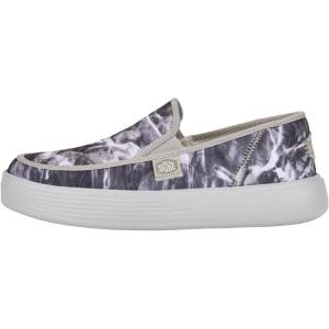 imageHey Dude Mens Sunapee Mossy Oak Elements  Mens Shoes  Men Slipon Sneakers  Comfortable ampamp LightWeightGrey Multi