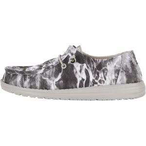 imageHey Dude Womens Wendy Mossy Oak Elements  Womens Shoes  Women Slipon Loafers  Comfortable ampamp LightWeightGrey Multi