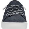 imageHey Dude Cody Craft Linen  Unisex Sneakers  Unisex Slip On Shoes  Comfortable ampamp LightWeightNavy
