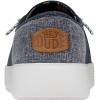 imageHey Dude Cody Craft Linen  Unisex Sneakers  Unisex Slip On Shoes  Comfortable ampamp LightWeightNavy