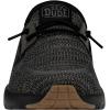 imageHey Dude Mens Sirocco Sneaker  Mens Shoes  Mens Casual Sneakers  Comfortable ampamp LightWeightBlack Night