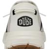 imageHey Dude Mens Sirocco Sneaker  Mens Shoes  Mens Casual Sneakers  Comfortable ampamp LightWeightWhite