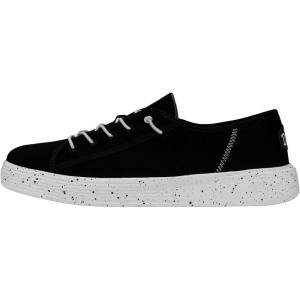 imageHey Dude Cody Craft Linen  Unisex Sneakers  Unisex Slip On Shoes  Comfortable ampamp LightWeightBlack