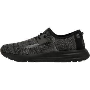 imageHey Dude Mens Sirocco Sneaker  Mens Shoes  Mens Casual Sneakers  Comfortable ampamp LightWeightBlack Night