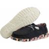 imageHey Dude Wendy Print  Womens Shoes  Womens Slipon Loafers  Comfortable ampamp LightWeightPrint Black Geo