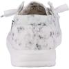 imageHey Dude Wendy Print  Womens Shoes  Womens Slipon Loafers  Comfortable ampamp LightWeightPrint White Black Marble