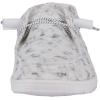imageHey Dude Wendy Print  Womens Shoes  Womens Slipon Loafers  Comfortable ampamp LightWeightPrint White Black Marble