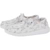 imageHey Dude Wendy Print  Womens Shoes  Womens Slipon Loafers  Comfortable ampamp LightWeightPrint White Black Marble