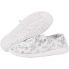 imageHey Dude Wendy Print  Womens Shoes  Womens Slipon Loafers  Comfortable ampamp LightWeightPrint White Black Marble