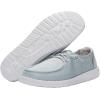 imageHey Dude Wendy Print  Womens Shoes  Womens Slipon Loafers  Comfortable ampamp LightWeightSky Blue Sparkle
