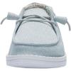 imageHey Dude Wendy Print  Womens Shoes  Womens Slipon Loafers  Comfortable ampamp LightWeightSky Blue Sparkle