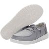 imageHey Dude Wendy Print  Womens Shoes  Womens Slipon Loafers  Comfortable ampamp LightWeightSparkling Grey