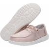 imageHey Dude Wendy Print  Womens Shoes  Womens Slipon Loafers  Comfortable ampamp LightWeightSparkling Pink