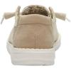 imageHey Dude Wendy Print  Womens Shoes  Womens Slipon Loafers  Comfortable ampamp LightWeightStretch Sparkling Beige