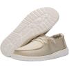 imageHey Dude Wendy Print  Womens Shoes  Womens Slipon Loafers  Comfortable ampamp LightWeightStretch Sparkling Beige