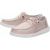 imageHey Dude Wendy Print  Womens Shoes  Womens Slipon Loafers  Comfortable ampamp LightWeightStretch Sparkling Pink