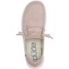 imageHey Dude Wendy Print  Womens Shoes  Womens Slipon Loafers  Comfortable ampamp LightWeightStretch Sparkling Pink