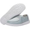 imageHey Dude Wendy Print  Womens Shoes  Womens Slipon Loafers  Comfortable ampamp LightWeightStretch Sparkling Sky Blue