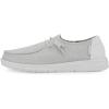 imageHey Dude Wendy Print  Womens Shoes  Womens Slipon Loafers  Comfortable ampamp LightWeightStretch Sparkling White