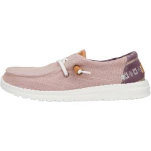 imageHey Dude Wendy Print  Womens Shoes  Womens Slipon Loafers  Comfortable ampamp LightWeightLavender
