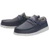 imageHey Dude Mens Wally Chambray  Mens Loafers  Mens Slip On Shoes  Comfortable ampamp LightWeightChambray Blue Mirage