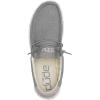 imageHey Dude Mens Wally Chambray  Mens Loafers  Mens Slip On Shoes  Comfortable ampamp LightWeightChambray Frost Grey