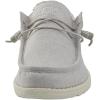 imageHey Dude Mens Wally Chambray  Mens Loafers  Mens Slip On Shoes  Comfortable ampamp LightWeightChambray Grey