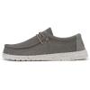 imageHey Dude Mens Wally Chambray  Mens Loafers  Mens Slip On Shoes  Comfortable ampamp LightWeightChambray Sepia Brown