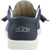 imageHey Dude Mens Wally Chambray  Mens Loafers  Mens Slip On Shoes  Comfortable ampamp LightWeightCorduroy Navy