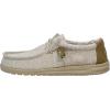 imageHey Dude Mens Wally Chambray  Mens Loafers  Mens Slip On Shoes  Comfortable ampamp LightWeightNut