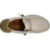 imageHey Dude Mens Wally Chambray  Mens Loafers  Mens Slip On Shoes  Comfortable ampamp LightWeightNut