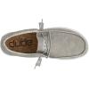 imageHey Dude Mens Wally Recycled Leather  Mens Shoes  Mens Lace Up Loafers  Comfortable ampamp LightWeightSilver Birch
