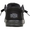 imageHey Dude Wally Stretch Sox Mens Shoes Mens Slipon Loafers Comfortable ampamp LightWeightBlackBlack