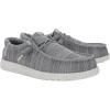 imageHey Dude Wally Stretch Sox Mens Shoes Mens Slipon Loafers Comfortable ampamp LightWeightGrey