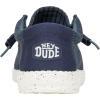 imageHey Dude Wally Stretch Sox Mens Shoes Mens Slipon Loafers Comfortable ampamp LightWeightNavy
