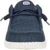 imageHey Dude Wally Stretch Sox Mens Shoes Mens Slipon Loafers Comfortable ampamp LightWeightNavy