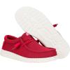 imageHey Dude Wally Stretch Sox Mens Shoes Mens Slipon Loafers Comfortable ampamp LightWeightRed