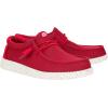 imageHey Dude Wally Stretch Sox Mens Shoes Mens Slipon Loafers Comfortable ampamp LightWeightRed