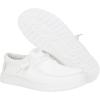 imageHey Dude Wally Stretch Sox Mens Shoes Mens Slipon Loafers Comfortable ampamp LightWeightWhite