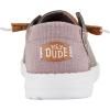 imageHey Dude Womens Wendy Chambray LaceUp LoaferBlack