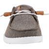 imageHey Dude Womens Wendy Chambray LaceUp LoaferBlack