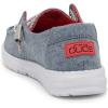 imageHey Dude Womens Wendy Chambray LaceUp LoaferBraid Indigo