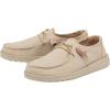 imageHey Dude Womens Wendy Chambray LaceUp LoaferGrasscloth