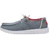 imageHey Dude Womens Wendy Chambray LaceUp LoaferIndigo